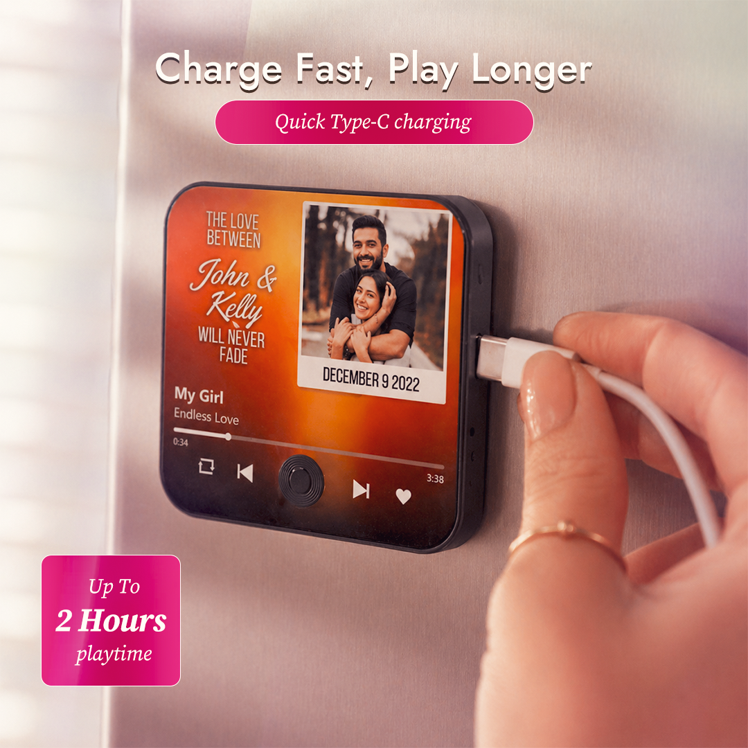 Custom Music Fridge Magnet